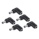 thumbnail image 1 of Adaptador de conector de alimentación DC Uxcell, acoplador de enchufe en ángulo de 90 grados, 5, 1 of 6