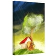 thumbnail image 2 of Luis Peres "Dog In The Rain" Gallery-Wrapped Canvas, 2 of 2