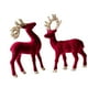 thumbnail image 5 of Colección de figuras de renos navideños Figuras de ciervos Decoración navideña Alce Un par rojo, 5 of 9