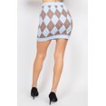 thumbnail image 5 of Diamond High-rise Sweater Mini Skirt, 5 of 5