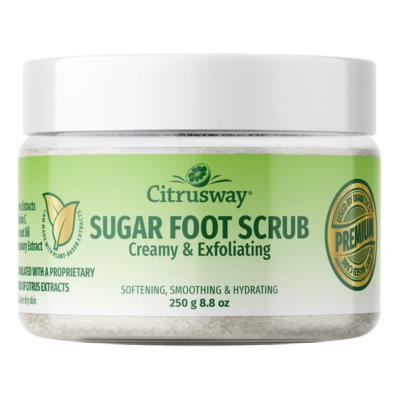Citrusway Exfoliating Foot Sugar Scrub 250 g/8 oz