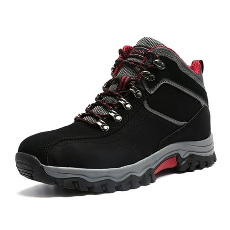 

Earlde Men s Insulated Waterproof Construction Hiking Winter Snow Boots