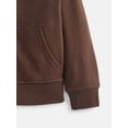 thumbnail image 2 of Wonder Nation Boys Fleece Full Zip Hoodie and Jogger Sweatpants Set, 2-Piece, Sizes 4-18, 2 of 3