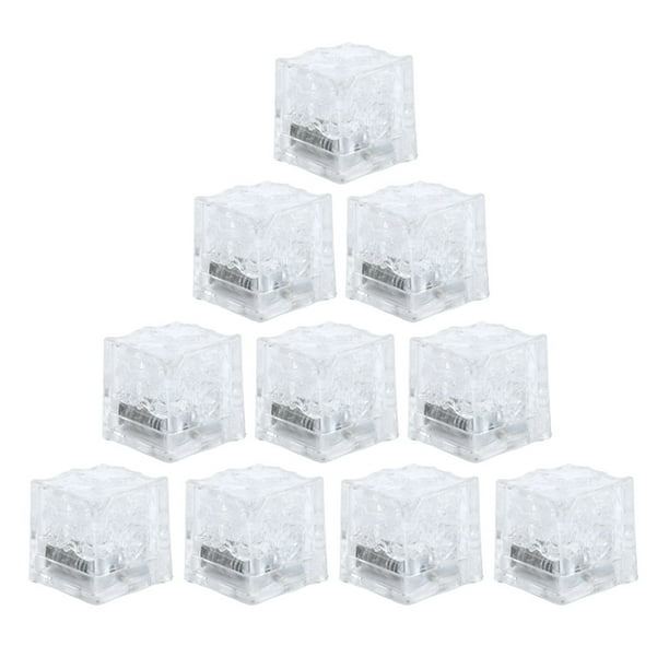 Bandejas de Cubos de Hielo LED LED Cubos de Hielo, Cubitos de Hielo LED, reutilizable para bebidas en Casa