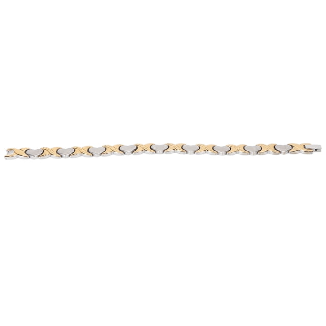 Titanium Steel Therapy Bracelet Balances Sleep Promote Circulation Relieve Joint Pain Magnetic Therapy Bracelet Safe Fashionable Reduce Fatigue For Daily Use ANGGREK Otros