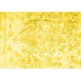 thumbnail image 1 of Ahgly Company Machine Washable Indoor Rectangle Persian Yellow Traditional Area Rugs, 2' x 3', 1 of 4