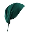 thumbnail image 2 of Women's Muslim Elastic Band Ethnic Hijab Solid Color Adjustable Small Cap Tube Cap Wrapped Turban Cap Lace Up, 2 of 3