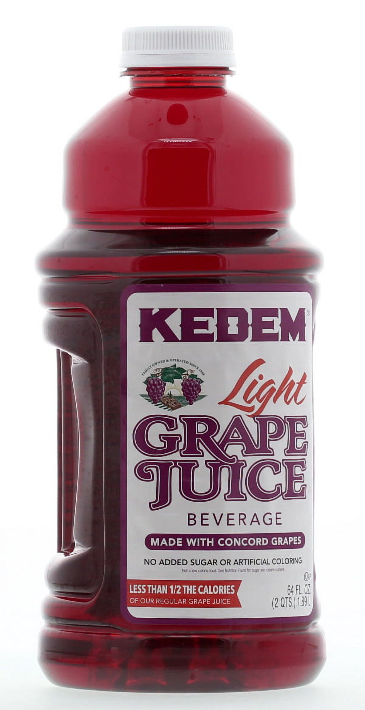 Kedem Lite Concord Grape Juice, 64 oz.