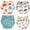 Style 1, variant on 4 Pack Soft Cotton Potty Training Underwear- Absorbent Underwear for Boys & Girls,Washable Absorbent with Characters, Available in 2T/3T/4T