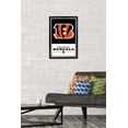 thumbnail image 3 of NFL Cincinnati Bengals - Logo 21 Wall Poster with Magnetic Frame, 22.375" x 34", 3 of 4
