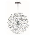 thumbnail image 1 of ET2 E21413-PC Chaos LED 40 in. Polished Chrome Entry Foyer Pendant Ceiling Light, 1 of 1