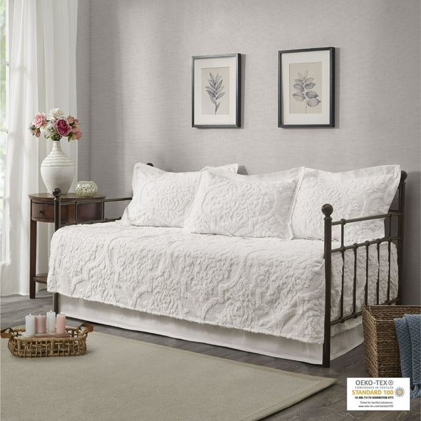 A trundle is essentially just an extra bed underneath the daybed that can accommodate even more guests. walmart