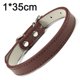 thumbnail image 2 of Collar de piel suave para perros: un collar para perros pequeños, medianos y grandes, 2 of 5