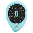 thumbnail image 2 of Cepillo eléctrico portátil iónico para masaje del cuero cabelludo, peine de masaje vibratorio, cepillo para el cabello, color verde, 2 of 14