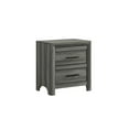 thumbnail image 3 of Denver Modern Style 2-Drawer Night stand Made with Wood in Gray same as G150108547 (NJ inventory), 3 of 5