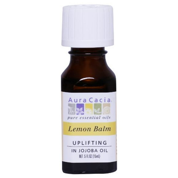 Aura Cacia Precious Essentials - Lemon Balm - .5 oz