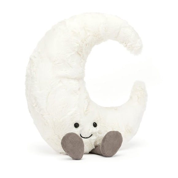 Jellycat Amuseables Moon Stuffed Toy, Medium 10.5 | Moon Plush | Fun Gift Idea