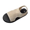 thumbnail image 4 of Orthopedic Sandals for Women, Breathable Mesh Slide Sandals with Arch Support Comfortable Beach Sandal, 4 of 9