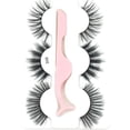 thumbnail image 1 of Pestañas postizas Racimos naturales Pestañas postizas mejor valoradas Pestañas Postizas Naturales Adhesivo Reutilizable 3 pares Maquillaje natural de moda Pestañas postiza(Compre 2 y obtenga 1 gratis), 1 of 2