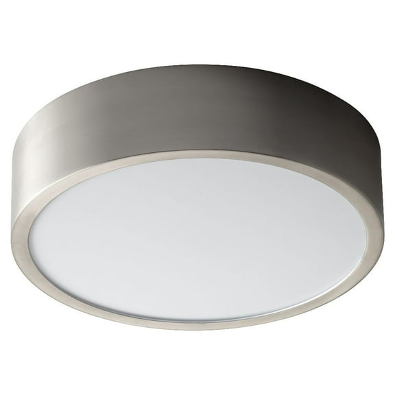 Oxygen Lighting - Peepers - 10.25 Inch 18W 1 LED Flush Mount-Satin Nickel Finish