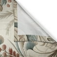 thumbnail image 3 of Ambesonne Vintage Kitchen Curtains, Soft Color Floral Nostalgia, 55"x36", Eggshell Pale Slate Blue, 3 of 3