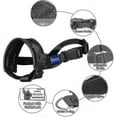 thumbnail image 2 of Bozal de nailon suave para perros, antimordidas, antiladridos y antimordiscos, con anilla ajustable (XL, negro) s202412244231, 2 of 5