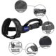 thumbnail image 2 of Bozal de nailon suave para perros, antimordidas, antiladridos y antimordiscos, con anilla ajustable (XL, negro) s202412244231, 2 of 5