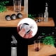 thumbnail image 2 of Practical plastic pourer for wine bottles, 35 ml, transparent, 2 of 4