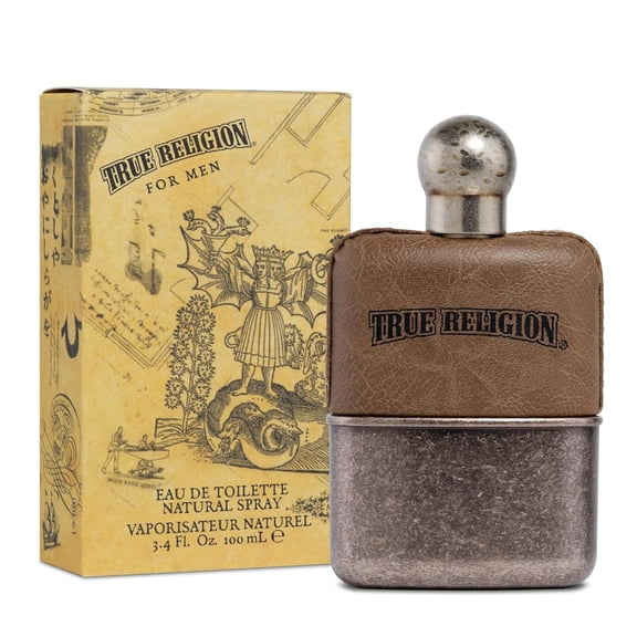 True Religion Original Scent Eau de Toilette for Men 3.4 fl oz Woody Aromatic