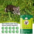 thumbnail image 3 of Rodent Repellent 10pcs/25pcs, Mouse Rats Deterrent Pills, Safety For Humans Pets For Mosquito Mice Repellent Pills, 3 of 5