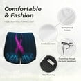 thumbnail image 6 of Haiem Two Human Hands are Holds Ribbon Awareness Women's 2 in 1 Running Shorts - Lightweight Athletic Workout Gym Yoga Breathable Sports Shorts Liner with Phone Pockets-X-Large, 6 of 9