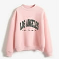 thumbnail image 4 of MEZZALL Women Sweatshirts Letter Printed Long Sleeve Autumn Winter Crewneck Pullover Basic Daily Outdoor Vacation Travel Tops, 4 of 5