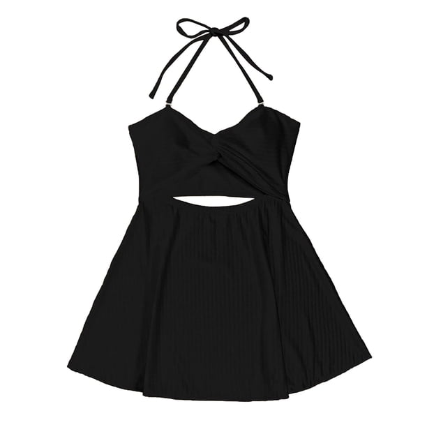Gibobby Traje de Baño Sexy Bikini Traje de baño de playa al libre para mujer de verano Traje de baño de playa para mujer Traje de baño de diseño integrad(Negro,XL)