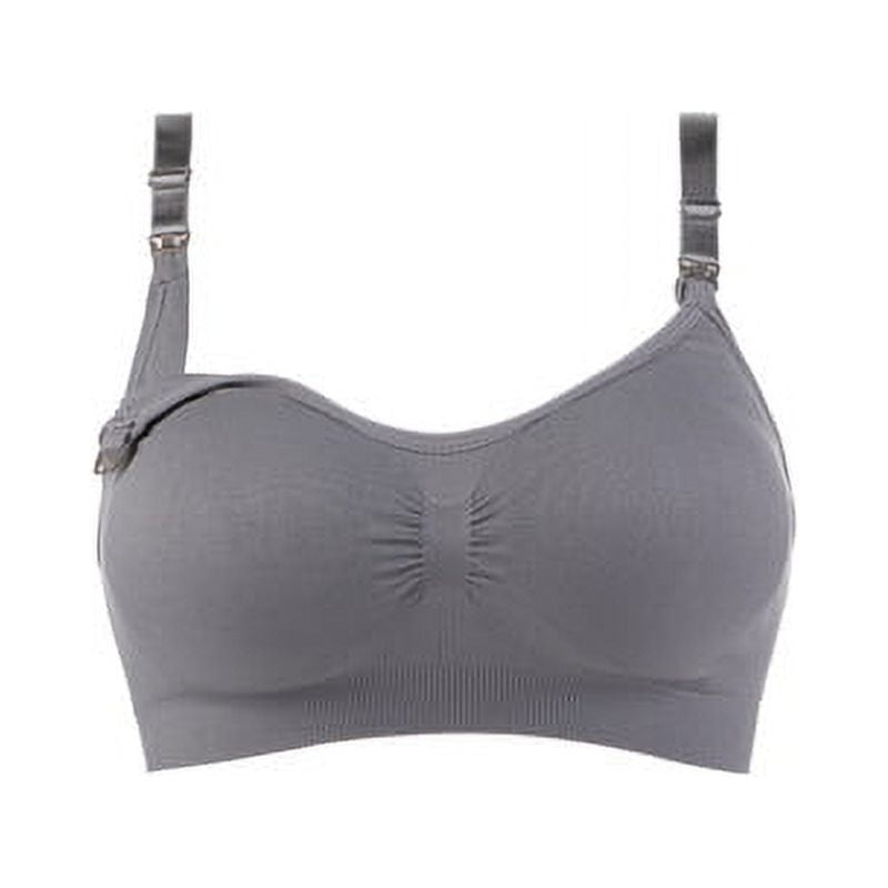Nursing Bra 5pack Wireless Deep Maternity Nursing Bra Bralette Sleeping Breastfeeding with Extra Extenders