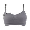 thumbnail image 4 of Sujetador de lactancia, paquete de 5 sujetadores de lactancia de maternidad profundos inalámbricos, Bralette para dormir, lactancia con extensores, 4 of 7