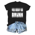 thumbnail image 3 of T-Shirt Décontracté à Manches Courtes et Col Rabattu pour Femmes, 3 of 8