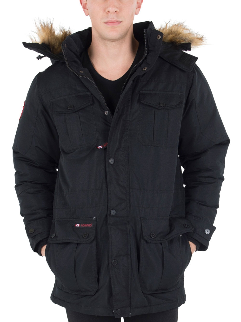 Canada Weather Gear Men's Insulated Parka 