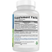 Best Naturals Probiotic 10 Strains & 30 Billion CFU Intestinal Flora 120 Vegetarian Capsules