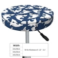 thumbnail image 4 of Kll Shark Round Bar Chair Cushion Cover 13 Inch,Bar Stool Protector With Elastic, Soft Washable, 4 of 7