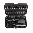 thumbnail image 1 of Juego Herramientas 46 Pzas Matraca Dados Puntas Torx, 1 of 5