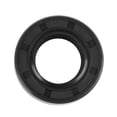 thumbnail image 4 of Sellos de eje de aceite TC de doble labio negro de goma de 17 mm x 30 mm x 7 mm para automóvil, 4 of 5