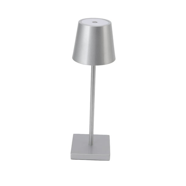 Lámpara De Mesa Inalámbrica LED, Moderna Que Evita Resbalones En La Parte Inferior, Recargable, Ergonómica, Interruptor Táctil De Alto Brillo, Lámpara Táctil LED Para