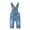 Light Blue-2051, variant on Little Girl Boy Ripped Denim Cute Slim Pants Jean Overalls,Deep Blue,6-12 Months