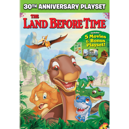The Land Before Time: 30th Anniversary Playset (5-Movie Collection) (DVD) - www.bagssaleusa.com