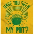 thumbnail image 2 of Have You Seen My Pot Holiday Humor Men's Graphic T Shirt Tees Brisco Brands S, 2 of 6