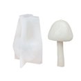 thumbnail image 1 of Sorrowso Mushroom Candle UV Crystal Epoxy Resin Mold Aromatherapy Plaster Silicone Mould DIY Crafts Wax Soaps Home Decorations Casting Tool, 1 of 19