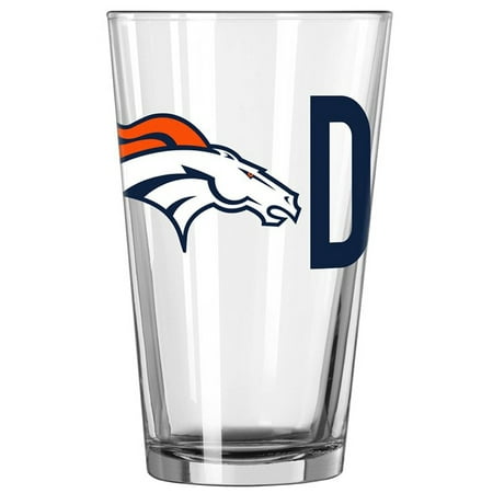 Denver Broncos 16oz. Overtime Pint Glass - No Size