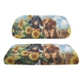 thumbnail image 2 of Pzuqiu 2-Pack Golf Cart Seat and Backrest Covers Removable All Weather, Compatible with Outdoor Golf Carts 2-Seats Cart Golf Cart Seat Covers(Dachshunds), 2 of 10