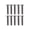 Chrome, variant on LOOKSEVEN 10 Pcs Guitar SHORT TUNER KNOB Tuning Machine Buttons SCREWS 2.5x14 3 Color- Chrome