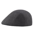 thumbnail image 3 of Zhaomeidaxi Flat Cap, Seamless Wool Newsboy Caps for Men and Women Classic Cap Driver Cabby Beret Hat, 3 of 6